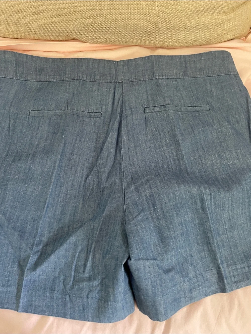 Isaac Mizrahi Denim Sailor Shorts Sz 12
